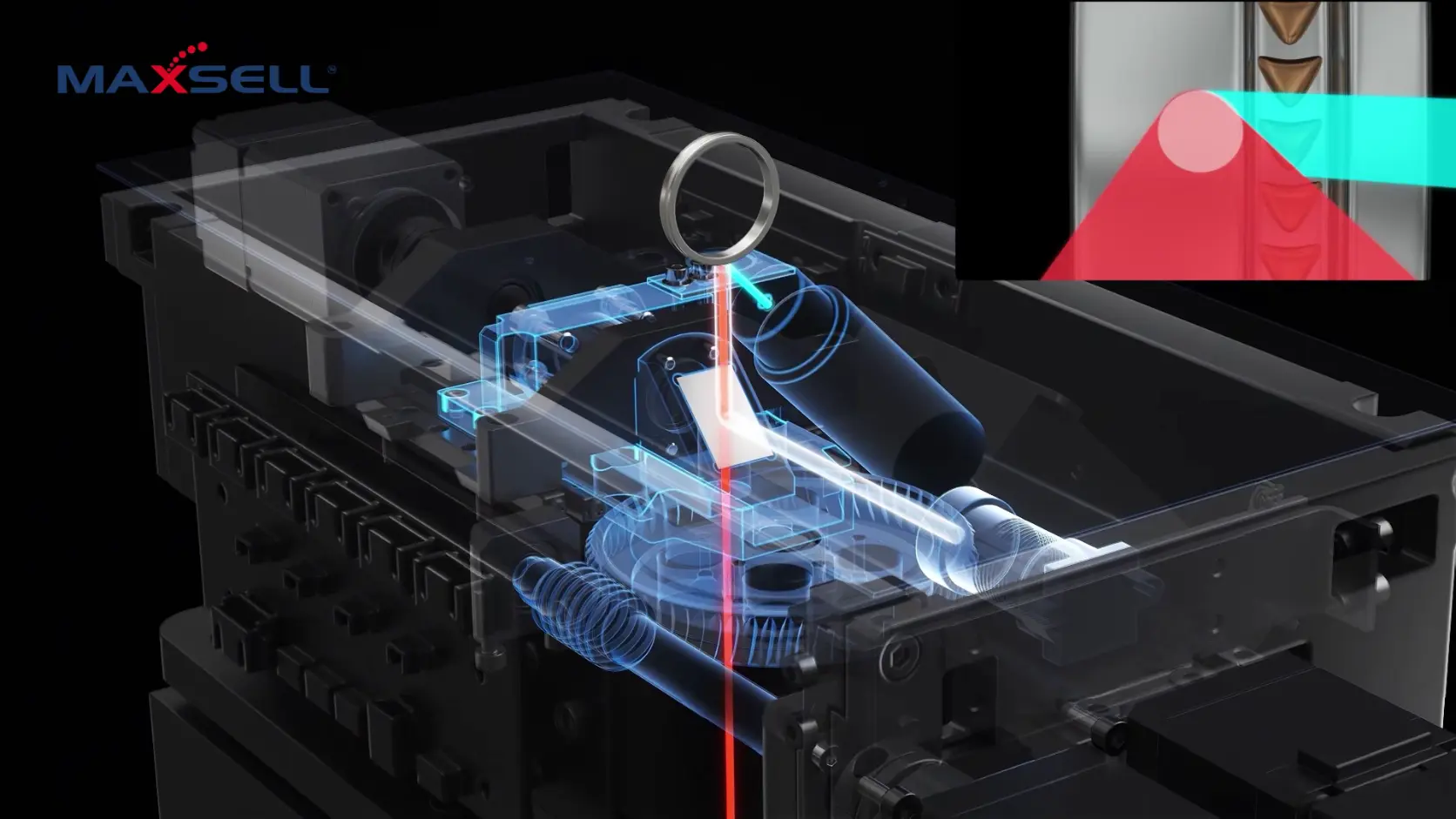 Aurum 5i Pro XRF Gold Silver Testing Machine 10 Aurum 5i Pro gold testing machine real-focus beam targeting micro jewellery areas for high-precision purity testing