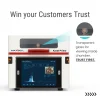 Maxsell Karat Prime Gold Tester with Transparent Chamber Glass for Customer Trust