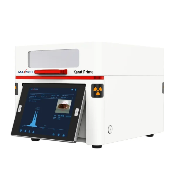 Maxsell Karat Prime Gold Testing Machine | XRF Gold Purity Analyzer for Jewellery, Retailers
