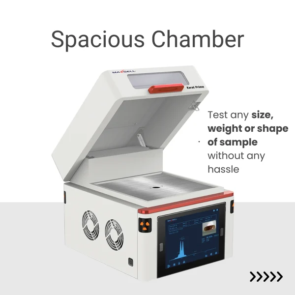Maxsell Karat Prime Gold Testing Machine with Spacious Chamber for Jewellery & Gold Loan Companies