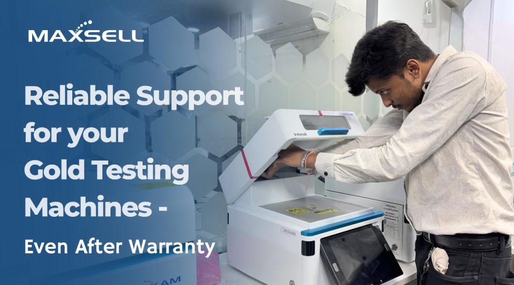 Part 1: Gold Testing Machines: What About Service, Warranty & Genuine Parts After Purchase? 2 gold testing machine service and support
