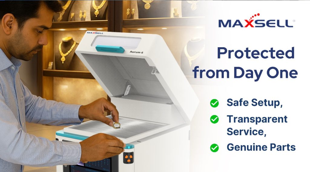 Part 2: Transparency & Presite Care: How Maxsell Protects Your Gold Testing Machine for Years 1 gold testing machine blog for reliable warranty support